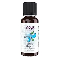 Essential Oils, Clear the Air Oil Blend, Purifying Aromatherapy Scent, Blend of Pure Essential Oils, Steam Distilled, Vegan, Child Resistant Cap, 1-Ounce