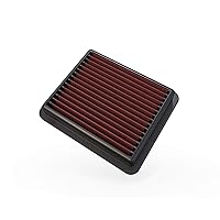 K&N Engine Air Filter: Reusable, Clean Every 75,000 Miles, Washable, Premium, Replacement Car Air Filter: Compatible with 2018-2019 Honda Accord, 33-5072