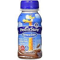 PediaSure Complete Balanced Nutrition Liquid, Chocolate Flavor, Model: 53587-8 Oz/Bottle, 24 Ea