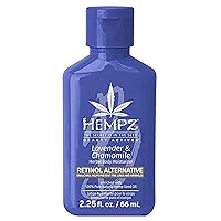 Hempz Body Lotion - Lavender & Chamomile Limited Edition Mini Daily Moisturizing Cream, Shea Butter, Aloe, Body Moisturizer - Travel Size 2.25 Fl Oz