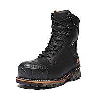 Timberland PRO Men's Boondock Industrial Work Boot, Black-2024 New, 10.5 Wide