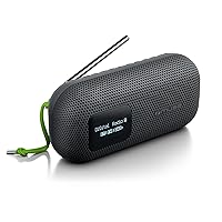 MUSE M-760 DBT Bluetooth Speaker with DAB and FM Radio, Auto Pairing (NFC), Battery Operated, USB-C