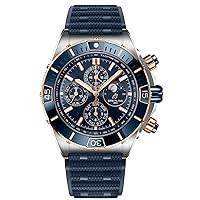Breitling Super Chronomat 4-Jahres-Kalender, 44 mm, Herren-Armbanduhr, Armband