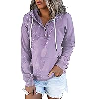 2023 Fall Hoodies for Women, Print Pattern Sweatshirts,Long Sleeve Pullover Hoodie Tops