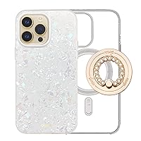 Sonix Pearl Tort Case + Magnetic Ring (Gold) for MagSafe iPhone 14 Pro Max