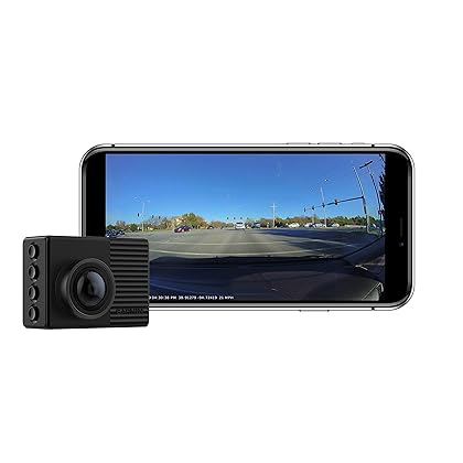Garmin Dash Cam 66W, Extra-Wide 180-Degree Field of View In 1440P HD, 2