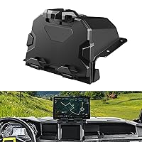 UTV Electric Device Mount with Storage Box for Polaris General 2016-2023, Tablet Holder for 5.1