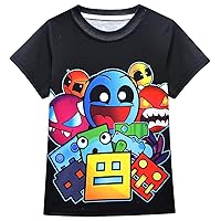 Kids Boys Graphic Outfits Short Sleeve Cosplay Costume