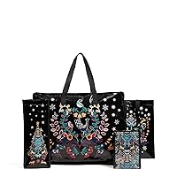 Verabradley Womens 4 Piece Market Tote Bag Set