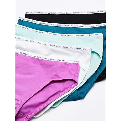 Calvin Klein Women's Cotton Stretch Logo Bikini Panties, Multipack