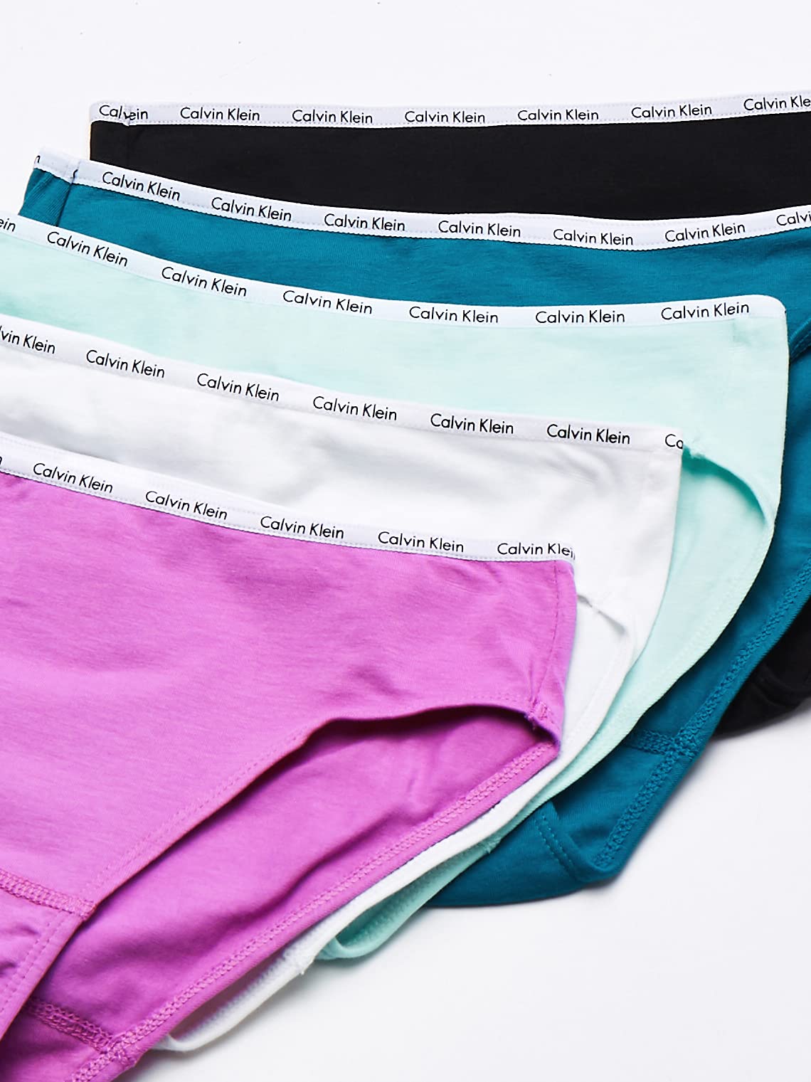 Calvin Klein Women’s Cotton Stretch Logo Bikini Panties, Multipack
