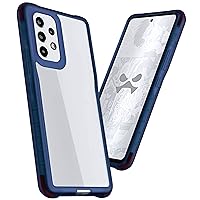 Ghostek COVERT Clear Blue Samsung Galaxy A53 5G Phone Case Shockproof Protective Cover Heavy Duty Protection Shock Absorbent Grip Bumper Designed for 2022 Samsung A53 5G (6.5in) (Blue-Limited Edition)