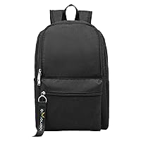 OMOUBOI Casual Daypacks Superbreak Backpack 14 inch Laptop Backpack for Women & Men Fits Tourism Business (Black)