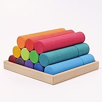 Large Rainbow Construction Rollers