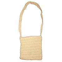 Handmade Crochet Shoulder Bag, Beige