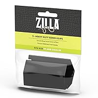 Zilla Reptile Terrarium Heavy Duty Fresh Air Screen Clips, 2 Pack, Small