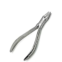 German Stainless Aderer Plier Three Prong Wire Bending Orthodontics Braces Placement Dental Steel Instruments (Cynamed Brand)