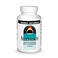 Source Naturals AllerStrength Fast-Acting Seasonal Immune Support - Highly Bioavailable Quercetin* - 30 Tablets