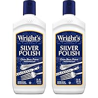 Silver Cleaner and Polish - 7 Ounce (2 Pack) Ammonia-Free - Use on Silver, Jewelry, Antique Silver