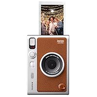 Fujifilm Instax Mini EVO Instant Camera - Brown