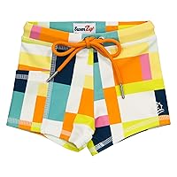 SwimZip Shorties - UPF 50+ Swim Shorts - Baby, Toddler, and Kids - Boys' or Girls