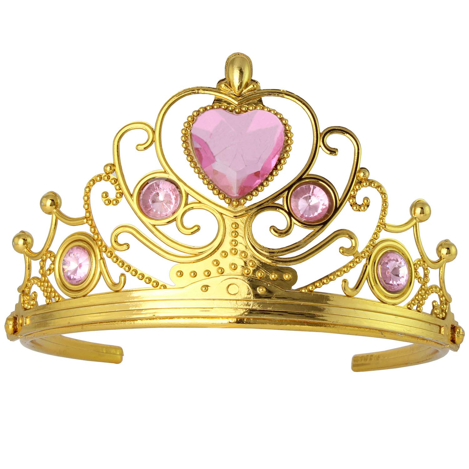 XiangGuanQianYing Princess Dress Up Princess Wands Tiaras and Crowns for Little Girls Snowflake Wand Set Pink