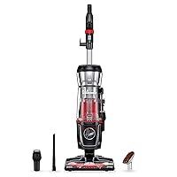 Max Life MaxLife Pro Swivel Bagless Upright Vacuum Cleaner, for Carpet and Hard Floors, Perfect for Pets, HEPA Media Filtration, UH74220PC, Black