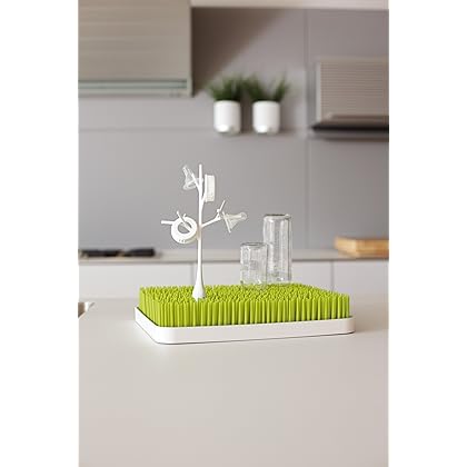Boon Twig Grass and Lawn Drying Rack Accessory, White