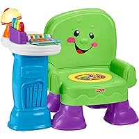 Fisher-Price Laugh & Learn Toddler Toy Song & Story Learning Chair with Music Lights and Activities for Ages 1+ Years (Amazon Exclusive)