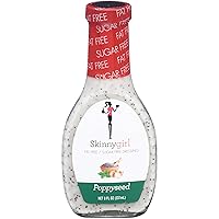 Fat-Free Salad Dressing, Sugar-Free Poppyseed, 8 Ounce (Pack of 12)