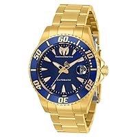 Technomarine レディース Manta Sea 自動巻き腕時計 ステンレススチールストラップ ゴールド 20 (モデル:TM-219083), ゴールド, 自動巻き腕時計。