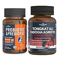 Total Male Health Upgrade: The Power of 100 Billion CFU Probiotics and Tongkat Ali & Turkesterone Men's Supplement