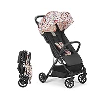 Inglesina Quid Stroller, Maya White (Otomi-Inspired) - Compact, Airplane Travel Stroller for Babies & Toddlers 3 Months to 50 lbs - Lightweight - Easy to Open - BPA Free