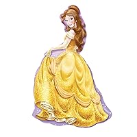 Disney Princess Belle 39 Inch Mylar Foil Balloon Supershape XL-1 Piece
