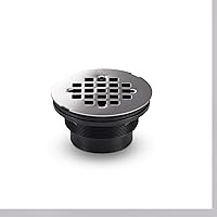 Zurn FD2270-AB2 ABS Solvent Weld Shower Stall Drain with Stainless Steel Strainer, 2