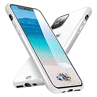 ORIbox for iPhone 11 Pro Case White,Translucent Matte case with Soft Edges, Lightweight,iPhone 11 Pro Phone White Case for Women Men Girls Boys Kids