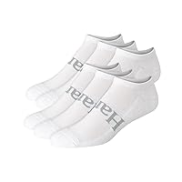 Hanes mens Originals Supersoft No Show Socks, Cushioned Socks, Shoe Sizes 6-12, 6-pairs