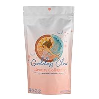 MenoLabs - Goddess Glow Collagen Peptides Powder for Women (Type I, III) - Plus Hyaluronic Acid & Vitamin C - Unflavored, Keto Friendly, Gluten-Free