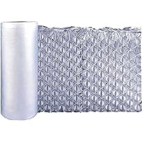 BotaBay Air Cushion Film, 985Ft Roll Bubble Bags Film, Bubble Wrap for Gaps Filling & Cushioning, Anti-Shock, Moisture Resistant, High Air Tightness, 16 Inch Width