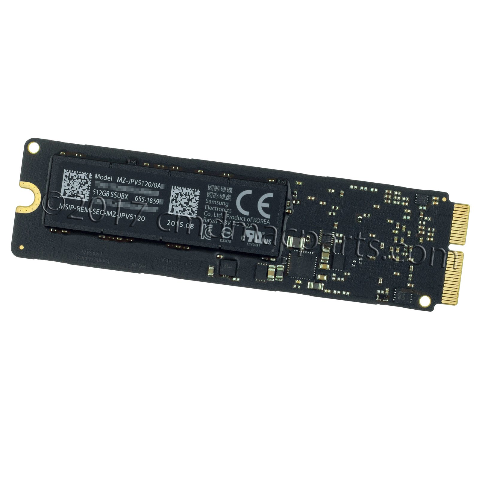 Odyson - 512GB SSD (PCIe 3.0 x4, SSUBX) Replacement for MacBook Air 13