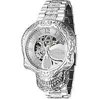 Invicta Men's Artist 50.5mm Stainless Steel Automatic Watch, Silver (Model: 42303)