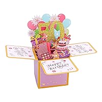 CIEHER 50th Birthday Gifts for Women, 50th Birthday Card + 50th Birthday Crown + 50 and Fabulous Birthday Sash