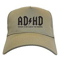 Tcombo ADHD - Short Attention Span 5-Panel Snapback Hat