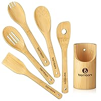 Bamboo Cooking Utensils - Bamboo Kitchen Utensils Wood Spoons For Cooking Bamboo Spoons For Cooking Wooden Spoon Set
