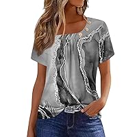 Womens Casual Tops Tops for Women Casual Summer Trendy Tops for Women Orders Placed by Me Sales Today Clearance Ladies Tops Spring Shirts Women's Shirts and Blouses 02-Gray X-Large