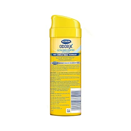 Dr. Scholls Odor X With Sweatmax Spray Powder 4.7 Ounce (139ml) (3 Pack)