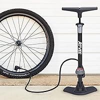 SZSHIMAO Portable Bicycle Pump - High Pressure Bike Pump - Fits Presta &  Schrader Valve - 160 PSI - Bicycle Tire Pump - Air Pump with Ball Needle  for All Road, Mountain