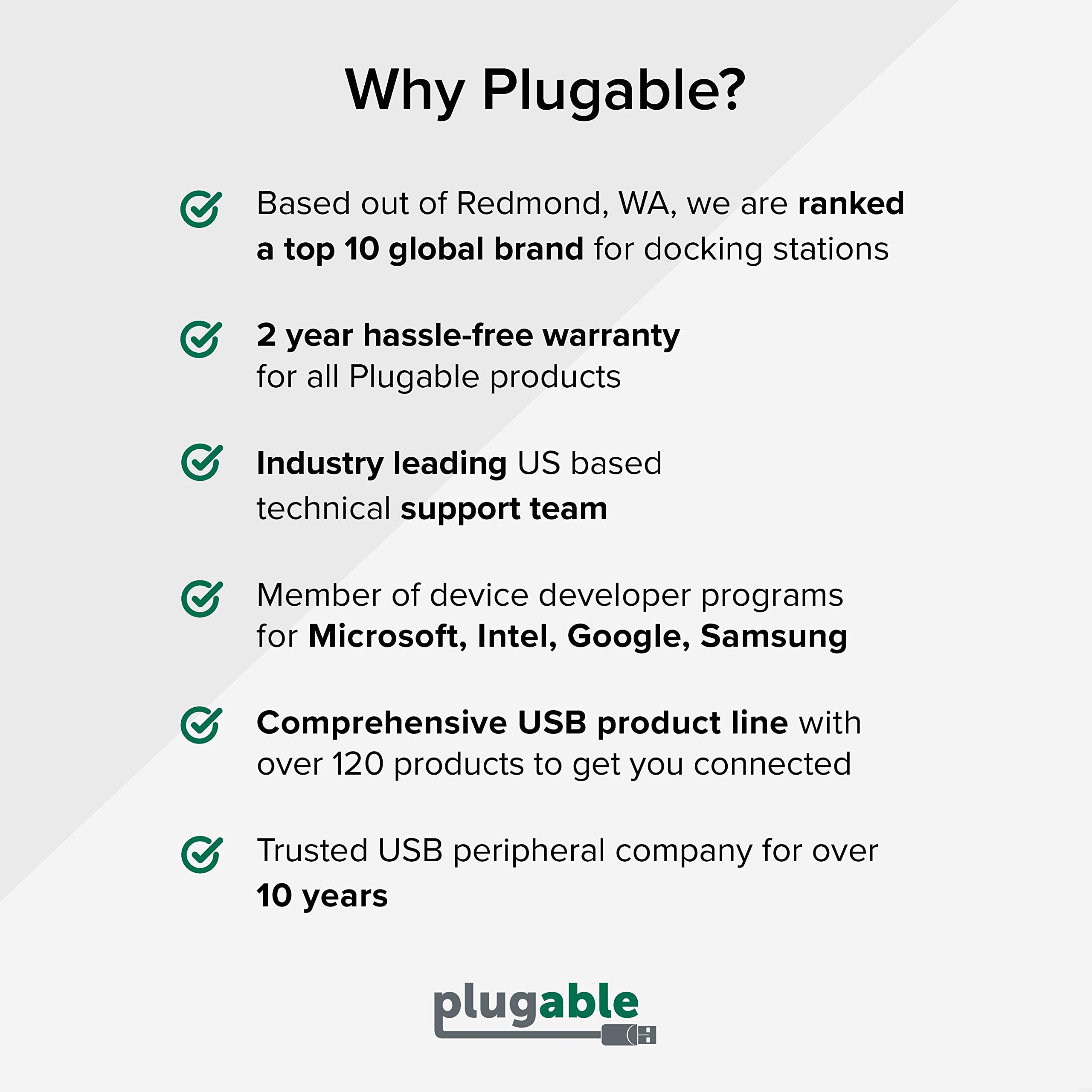 Plugable USB Digital Microscope with Flexible Arm Observation Stand Compatible with Windows, Mac, Linux (2MP, 250x Magnification)