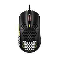 HyperX Pulsefire Haste – Gaming Mouse – TimTheTatMan Edition – Ultra-Lightweight, 59g, Honeycomb Shell, Hex Design, HyperFlex USB Cable, Up to 16000 DPI, 6 Programmable Buttons