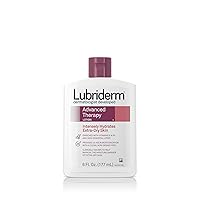 Lubriderm Advanced Therapy Moisturizing Lotion with Vitamins E and B5, Deep Hydration for Extra Dry Skin, Non-Greasy Formula, 6 fl. oz